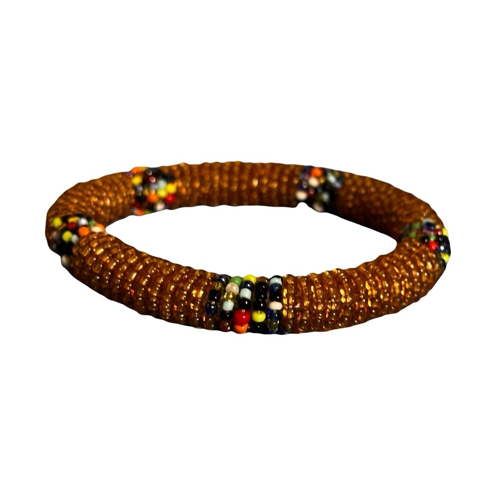 Beaded Bracelet with Multicolor Accents
